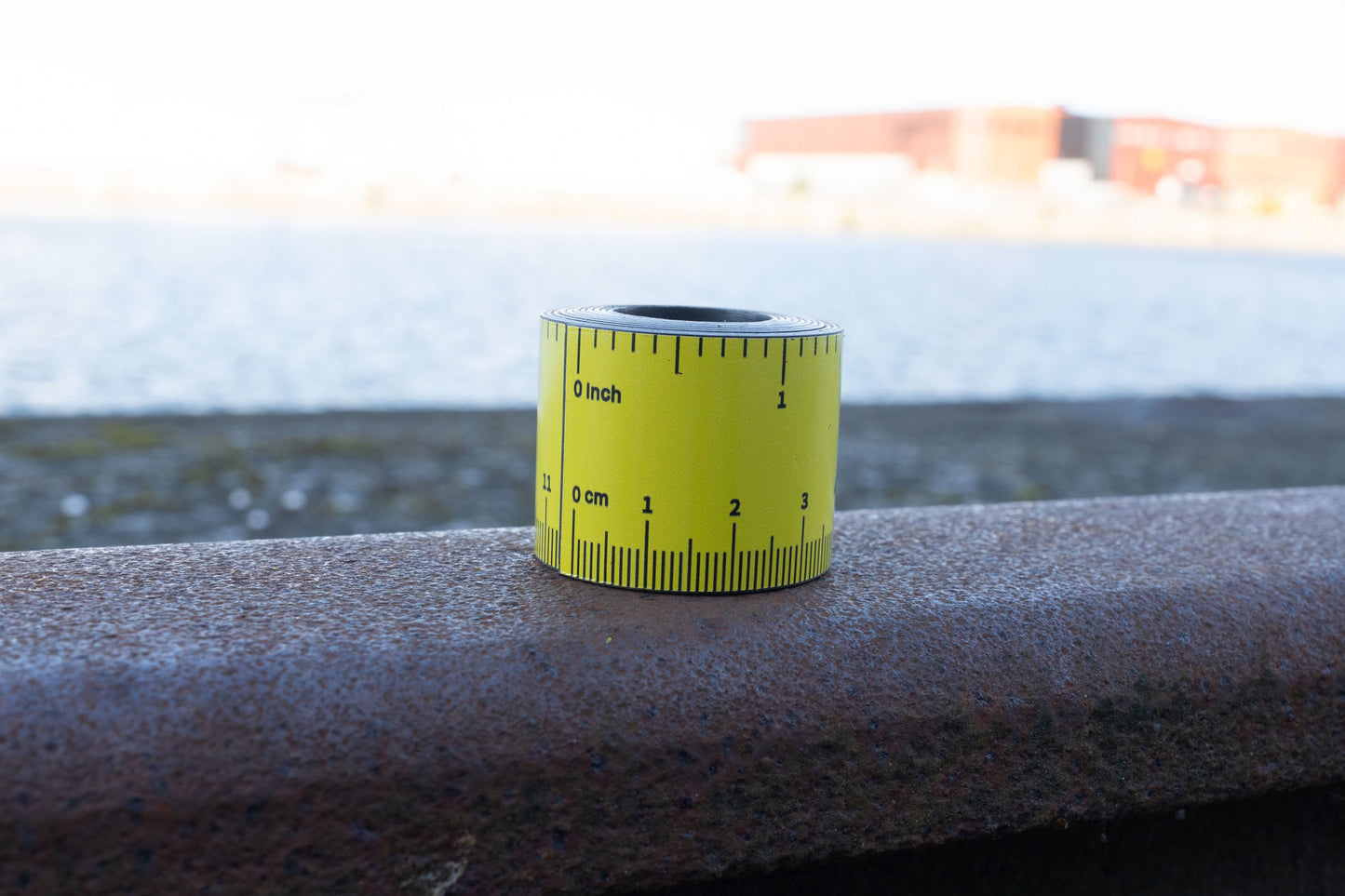 1m Yellow Magnetic Ruler