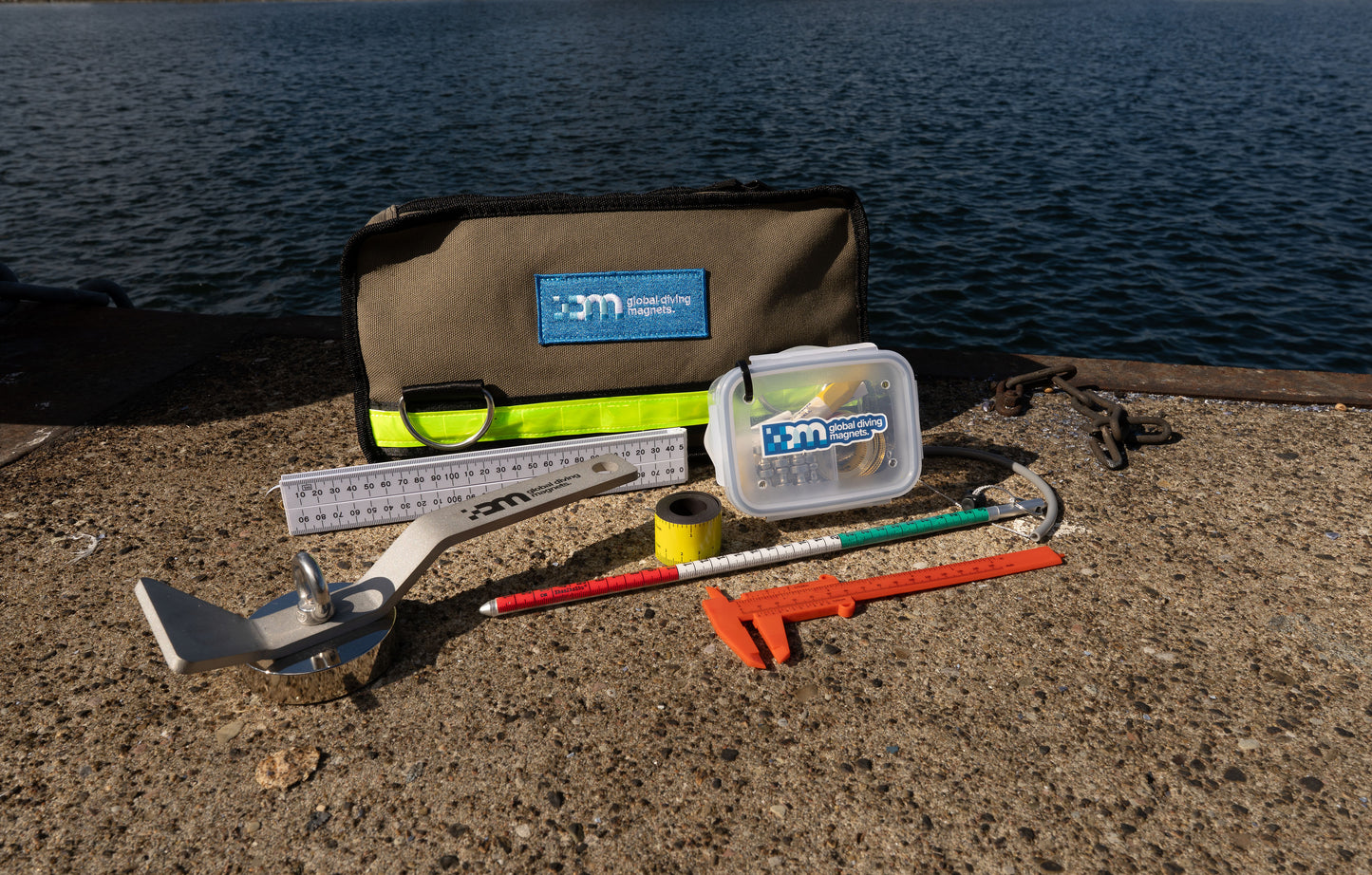 Tool Bag Inspection Kit with Scraper Magnet – Package