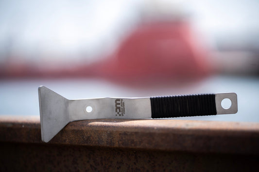 Scraper Handle with Paracord