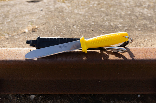Victory Green River Divers Knife - 16cm Blunt End