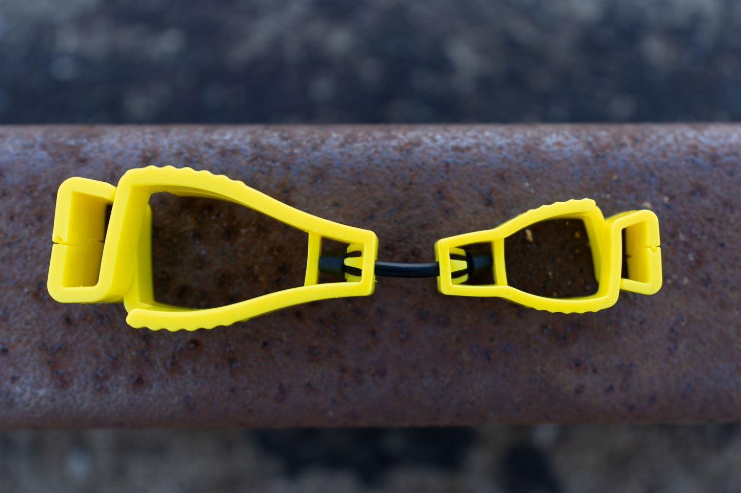 Pack of 3 - Yellow Plastic Glove Clips