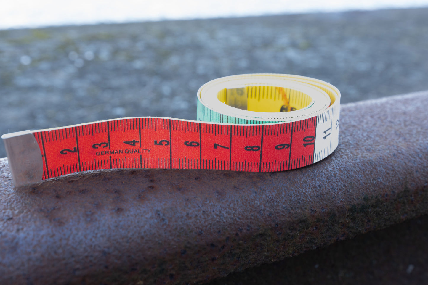 1500mm Subsea Inspection Tape Measure – White, Green & Red Markings