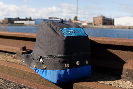 Hat Liner - Blue & Black