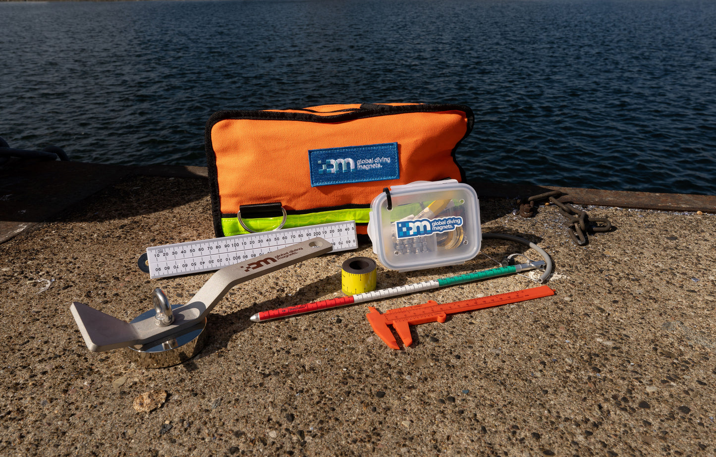 Tool Bag Inspection Kit with Scraper Magnet – Package