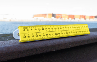 1m Yellow Folding Ruler
